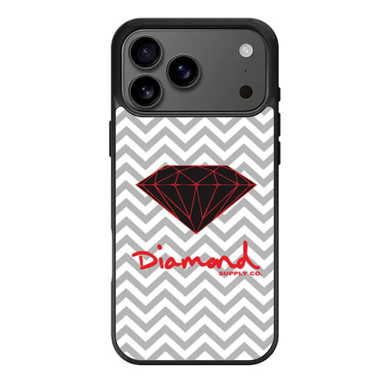 Chevron Red Diamond Supply Co iPhone 17 Pro Max Case