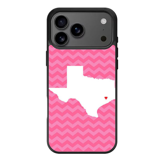 Chevron State Love iPhone 17 Pro Max Case