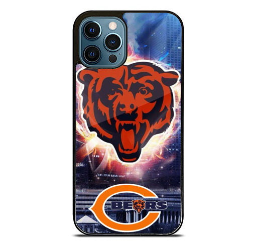 Chicago Bears Wallpaper iPhone 14 Pro Max Case