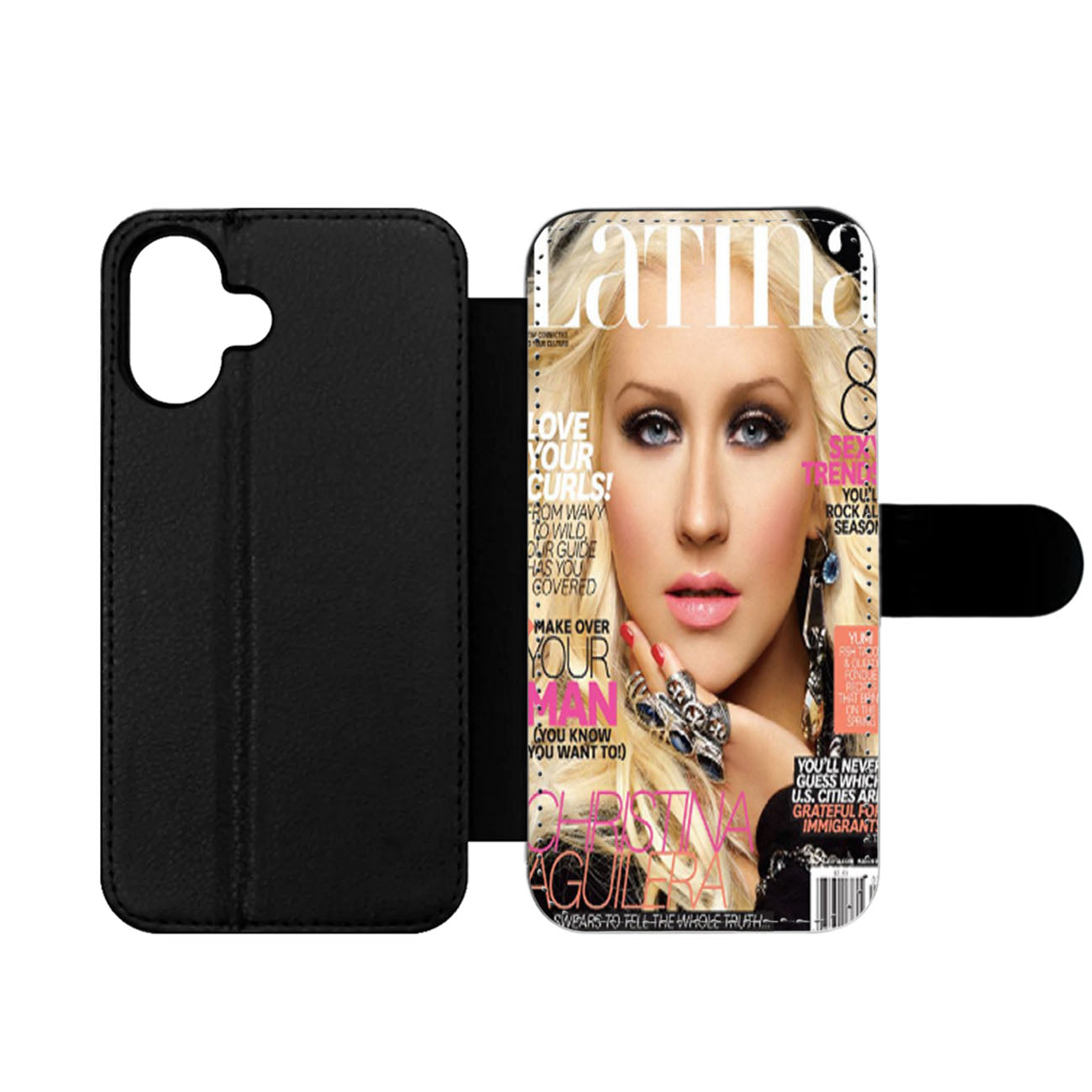 Christina Aguilera Wallet iPhone Case