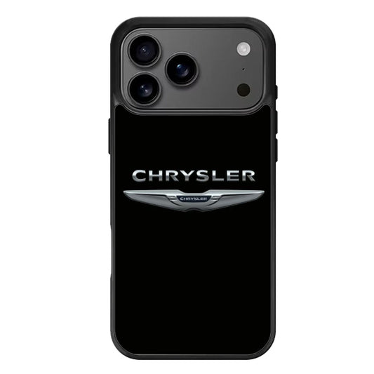Chrysler Black iPhone 17 Pro Max Case