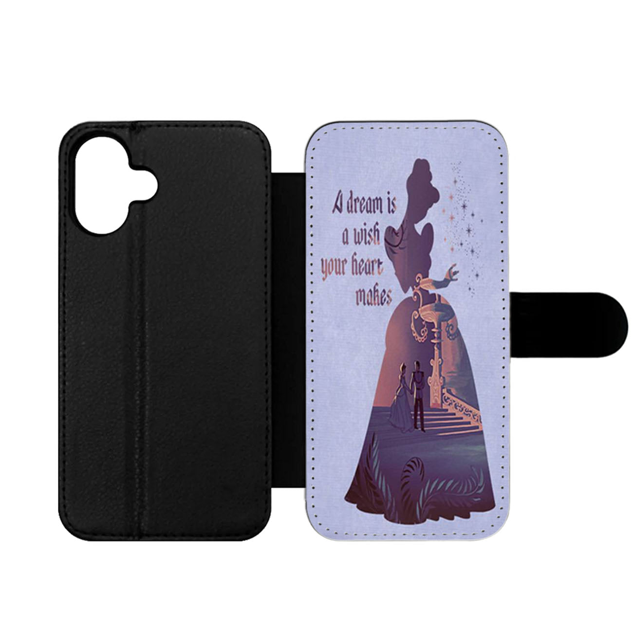 Cinderella Dream Quote Disney Wallet iPhone Case