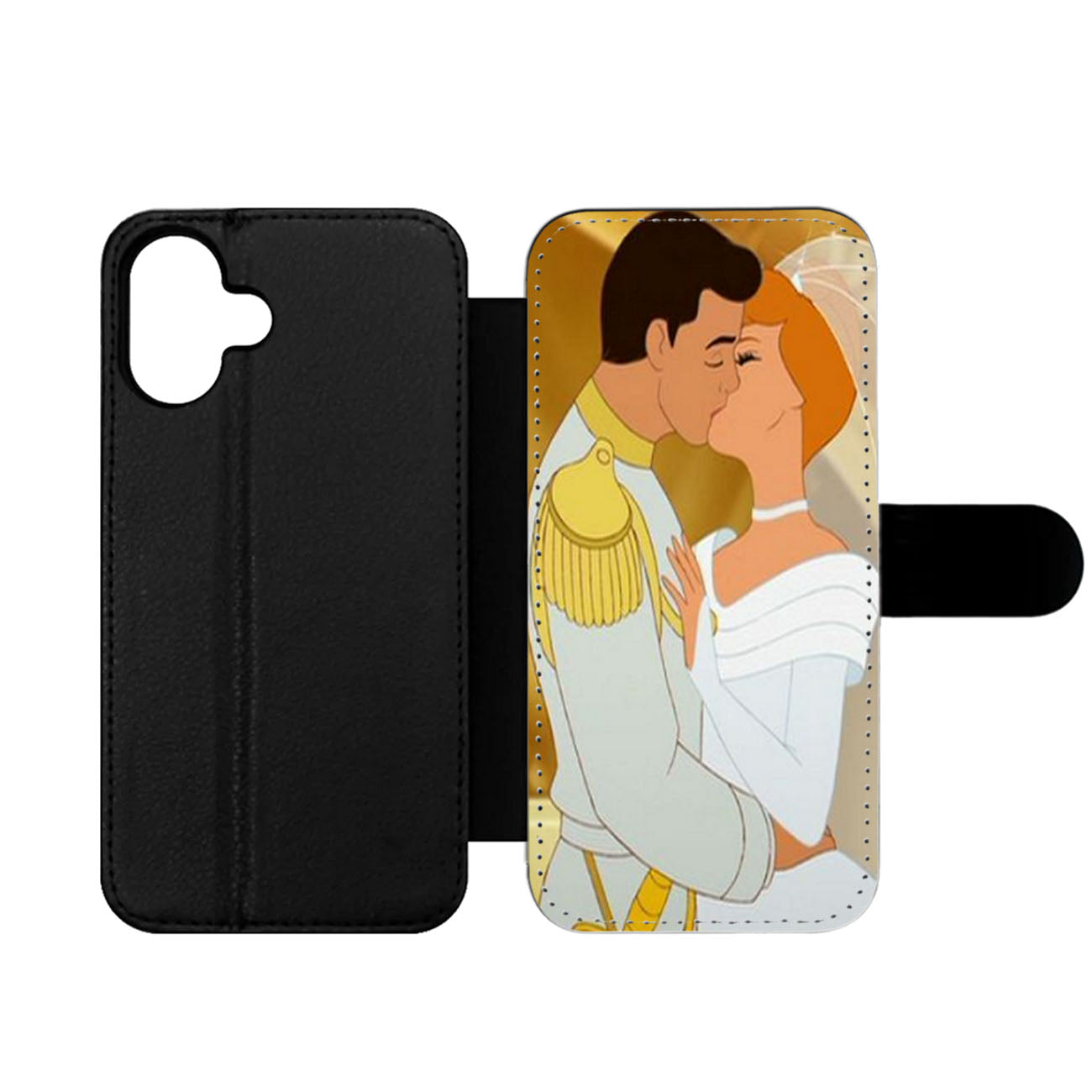 Cinderella and Prince Wallet iPhone Case