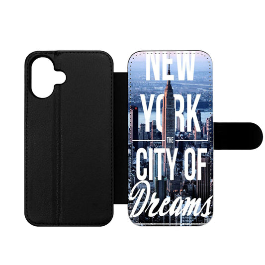 City Of Dreams New York Wallet iPhone Case