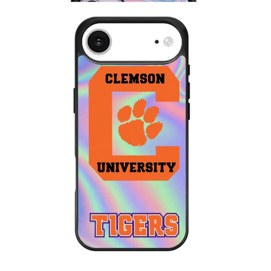 Clemson Tigers Holographic iPhone Air Case