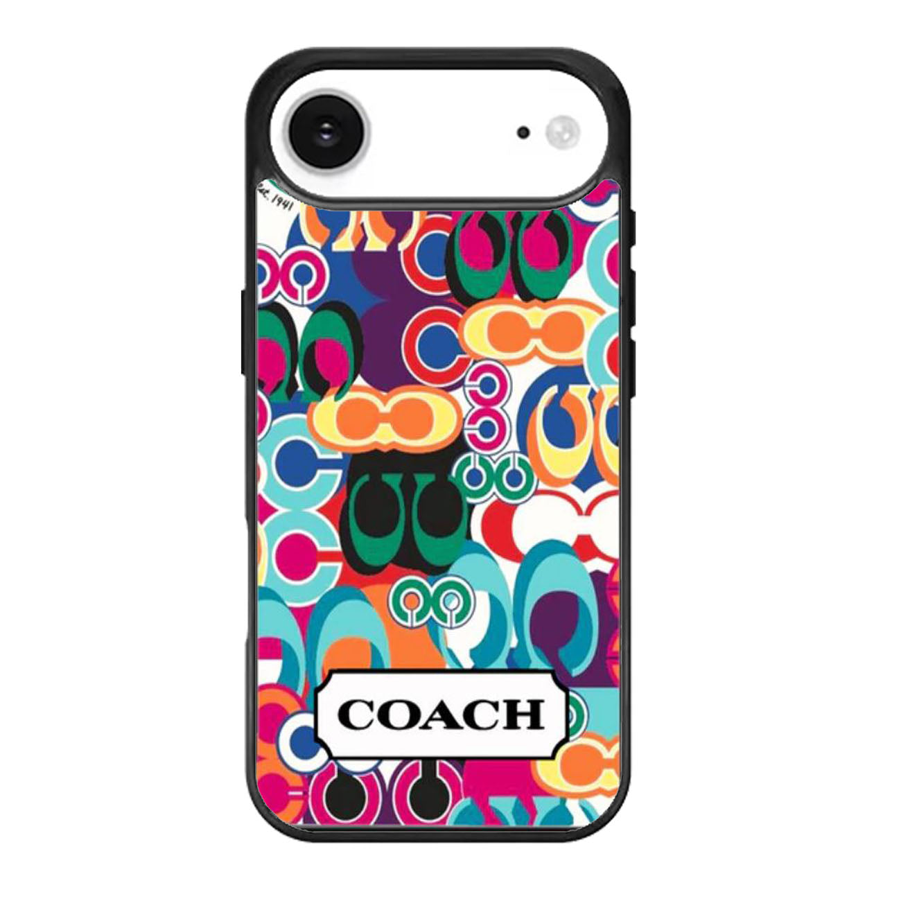 Coach Colorfull Pattern iPhone Air Case