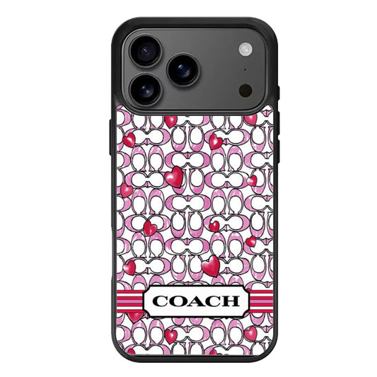 Coach Poppy Logo iPhone 17 Pro Max Case