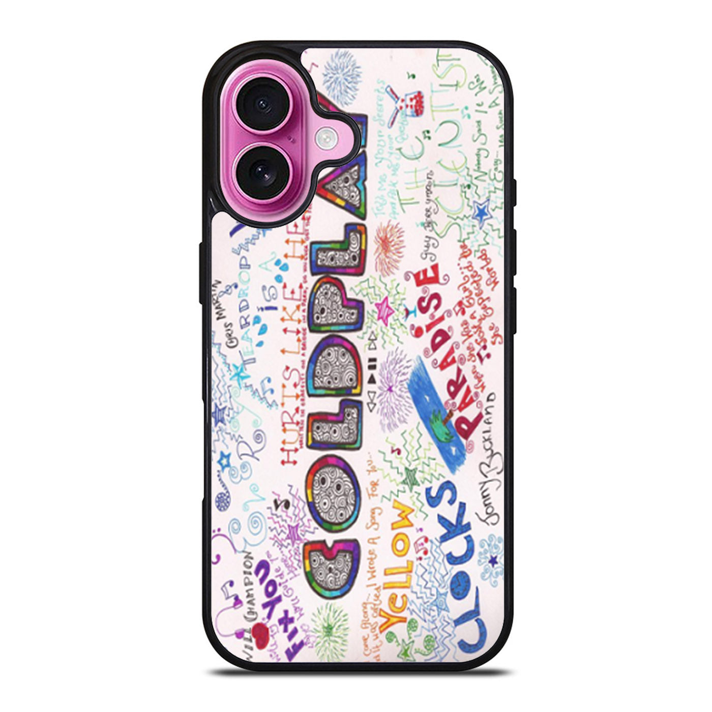 Coldplay Collage iPhone Case Cover