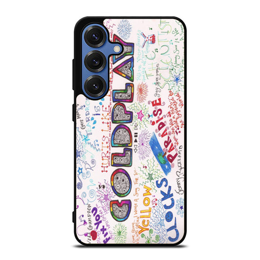 Coldplay Collage Samsung S25 Ultra Case