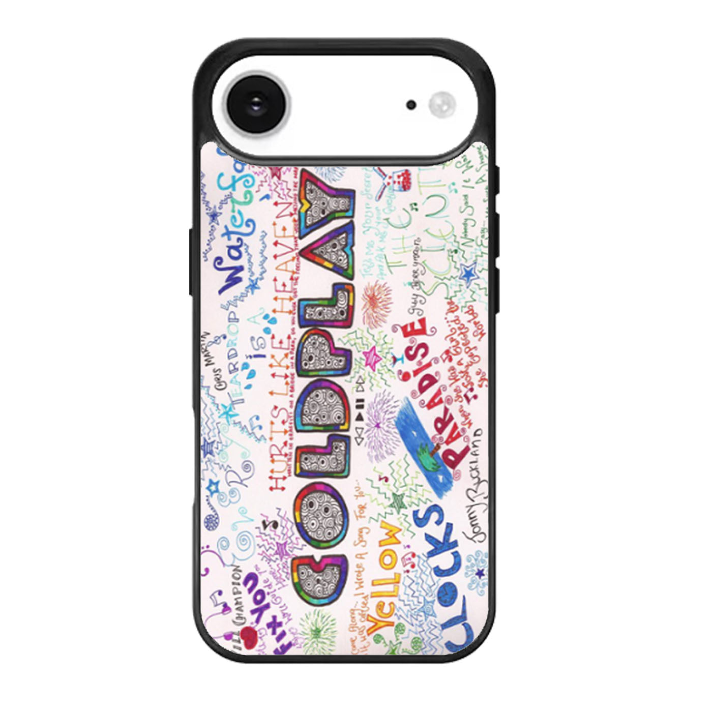 Coldplay Collage iPhone Air Case