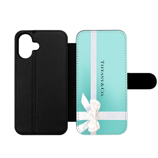 Color Branding Tiffany Blue Box Wallet iPhone Case