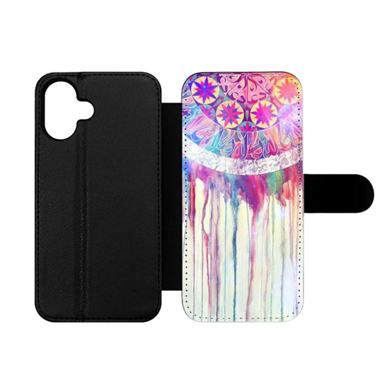 Colorful Dream Catchers Wallet iPhone Case