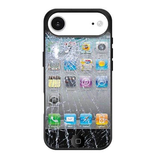 Cracked Screen Glass iPhone Air Case