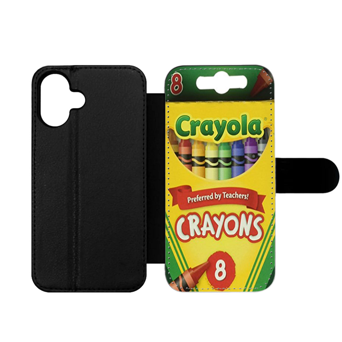 Crayola Crayons Wallet iPhone Case