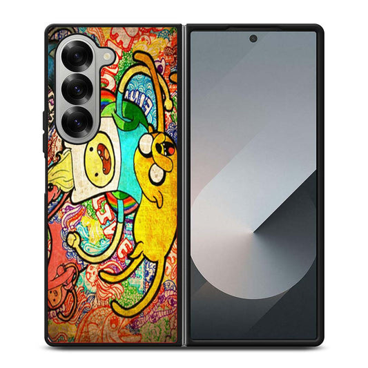 Crayon Adventure Time Samsung Z Fold 6 Case