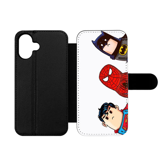 Crooked Neck Batman and Friends Wallet iPhone Case