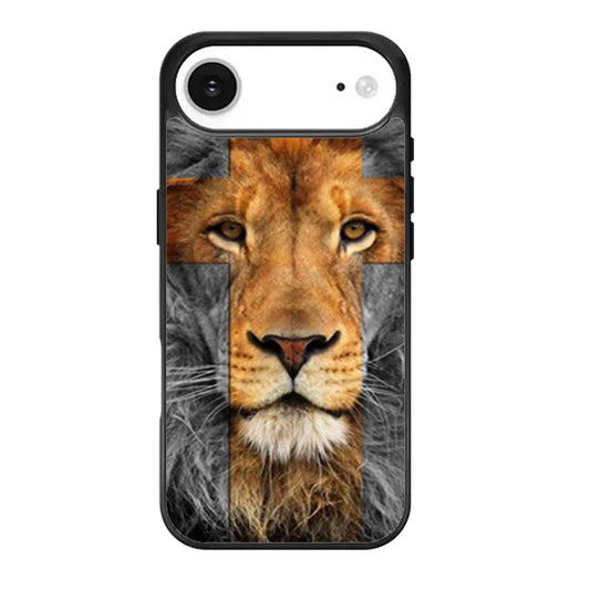 Cross Lion Face iPhone Air Case