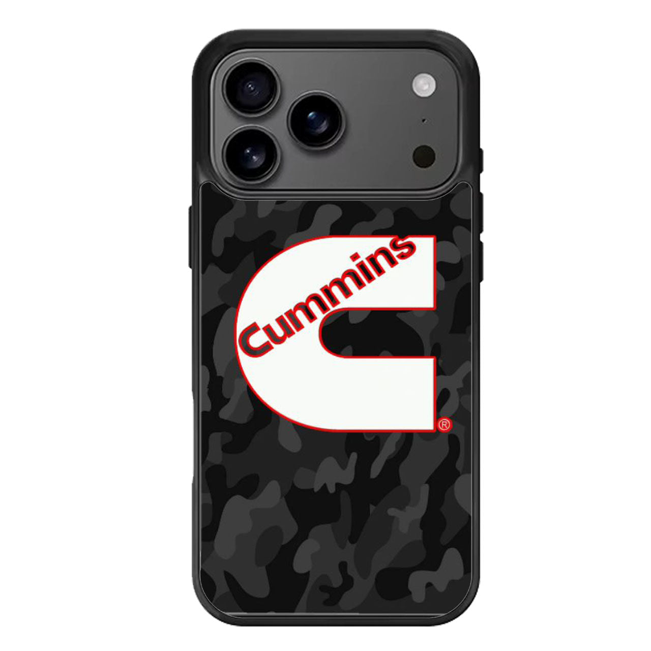 Cummins Black Camo iPhone 17 Pro Max Case