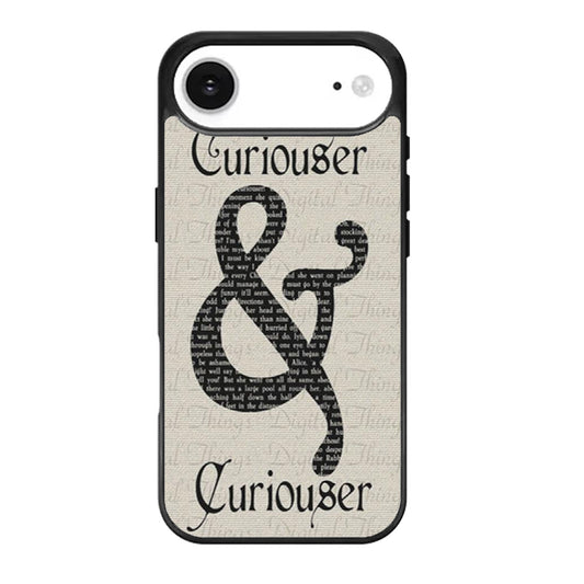Curiouser Curioser Alice in Wonderland iPhone Air Case