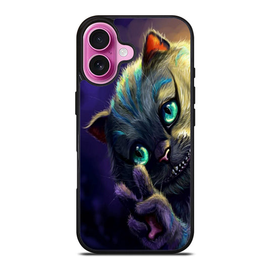 Cute Alice in wonderland cat disney iPhone Case Cover