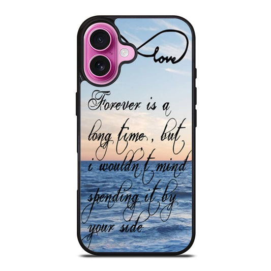 Cute Forever Love Infinity iPhone Case Cover
