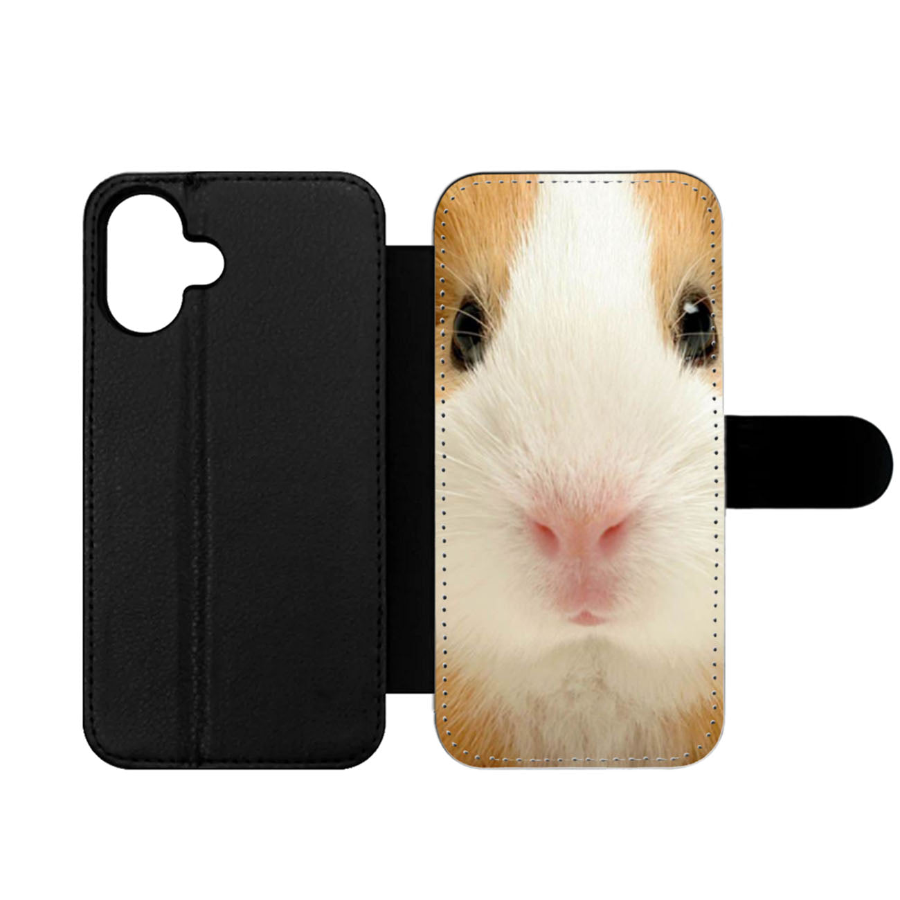 Cute Guinea Pig Wallet iPhone Case