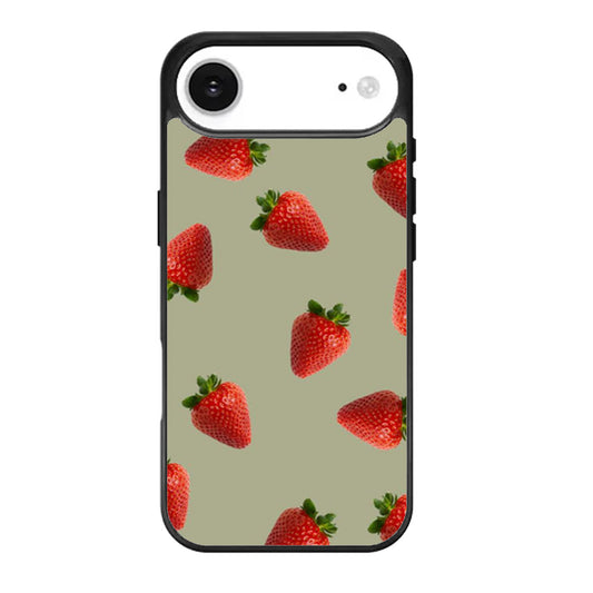 Cute Hipster Strawbery iPhone Air Case
