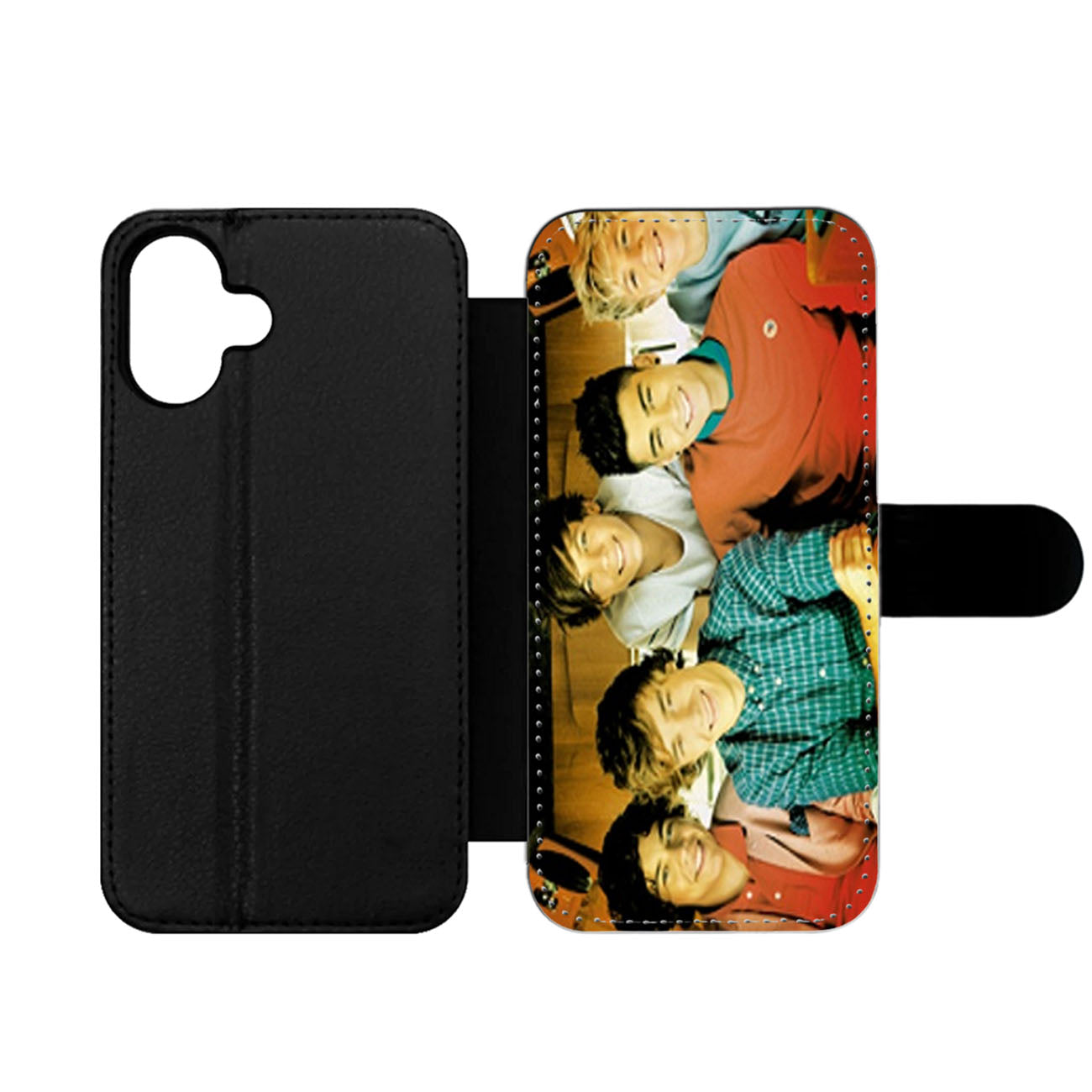 Cute One Direction Boys Wallet iPhone Case