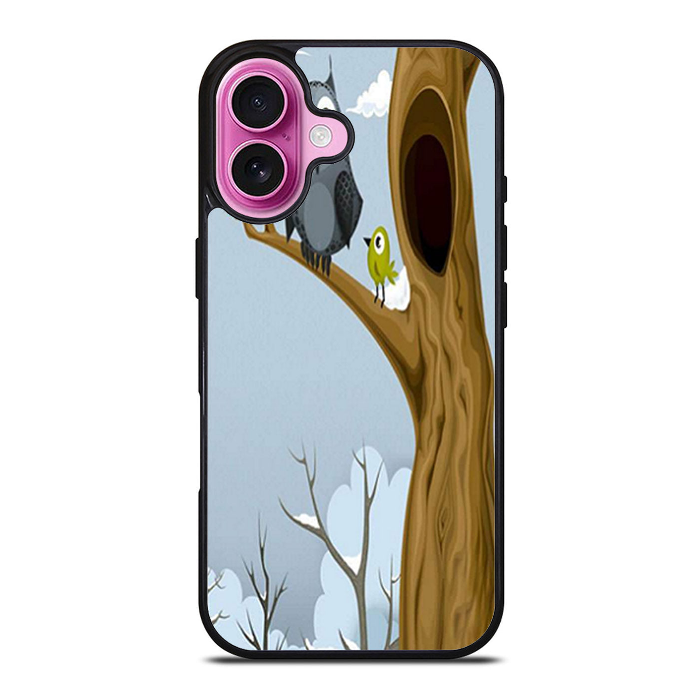 Cute Owl Branch Tree iPhone Case Cover