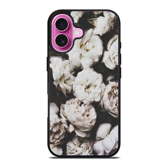 Cute Rose Floral Hipster Art iPhone Case Cover