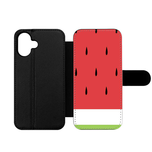 Cute Watermelon Wallet iPhone Case