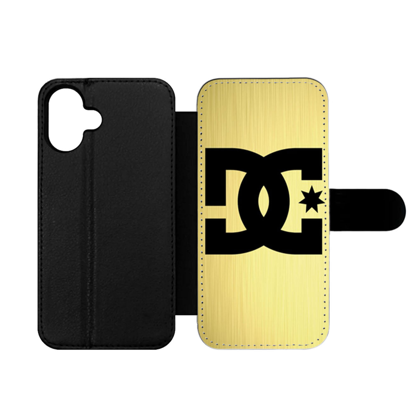 DC Shoes Gold Wallet iPhone Case