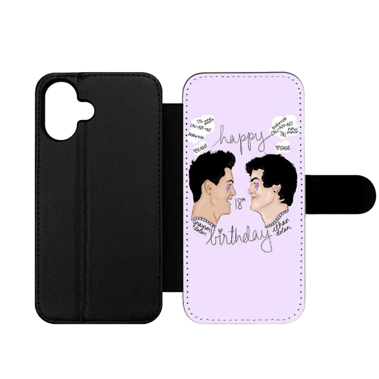 DOLAN TWINS QUOTE Wallet iPhone Case