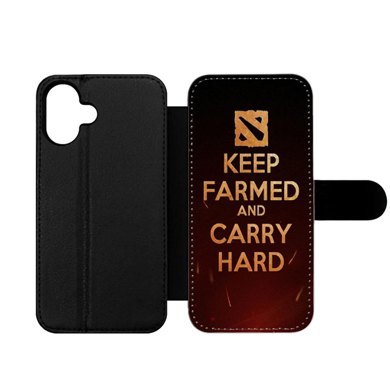 DOTA 2 KEEP FARMED Wallet iPhone Case