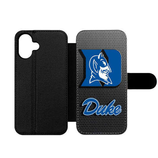 DUKE BLUE DEVILS COLLEGE THREE Wallet iPhone Case