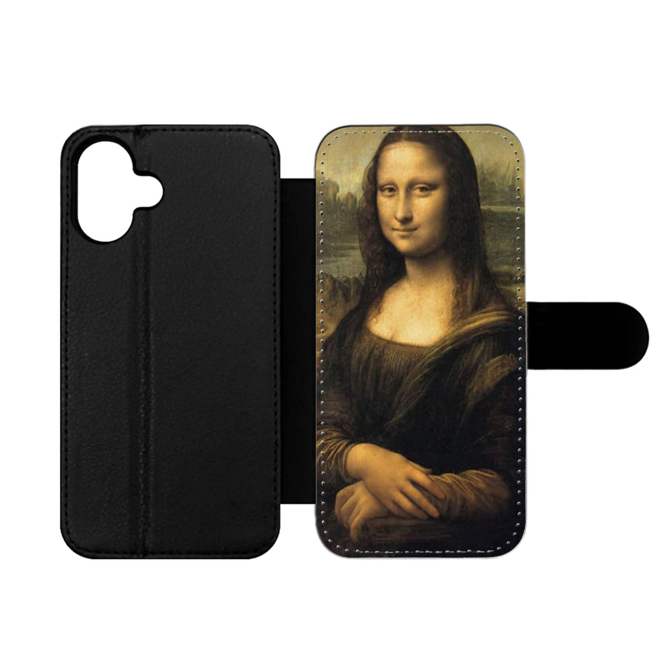 Da Vinci Mona Lisa Wallet iPhone Case