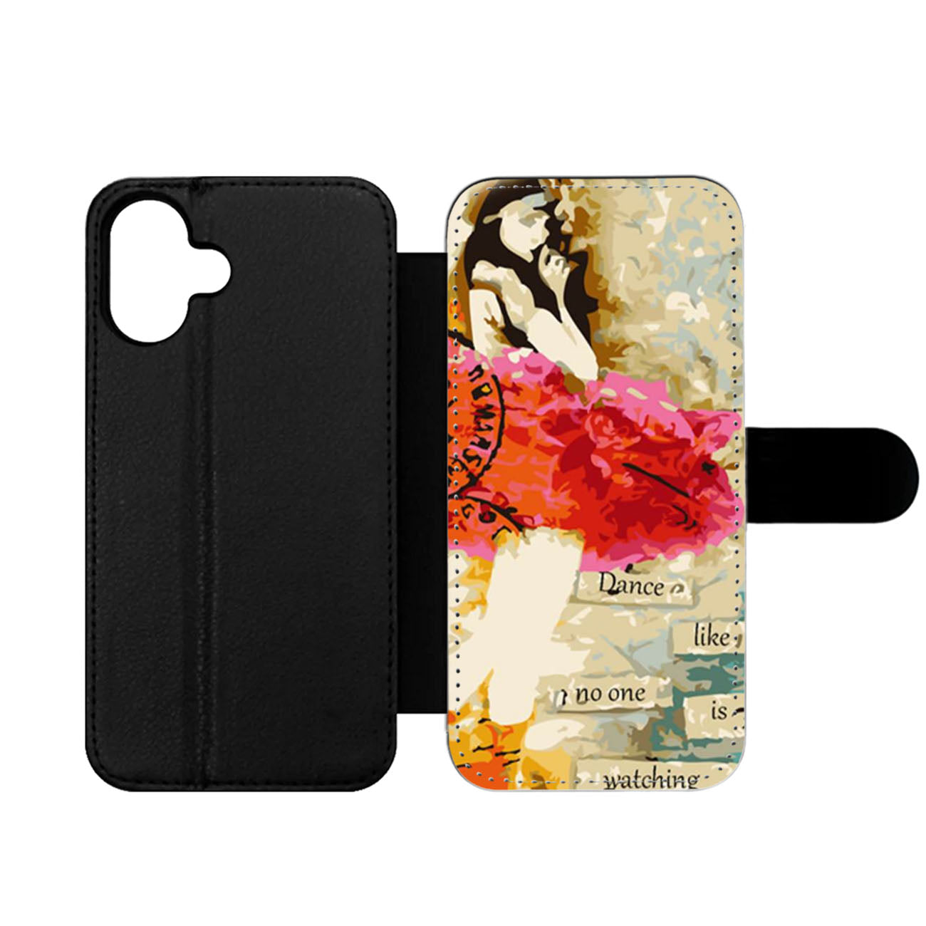 Dance Like No One Is Watching Wallet iPhone Case