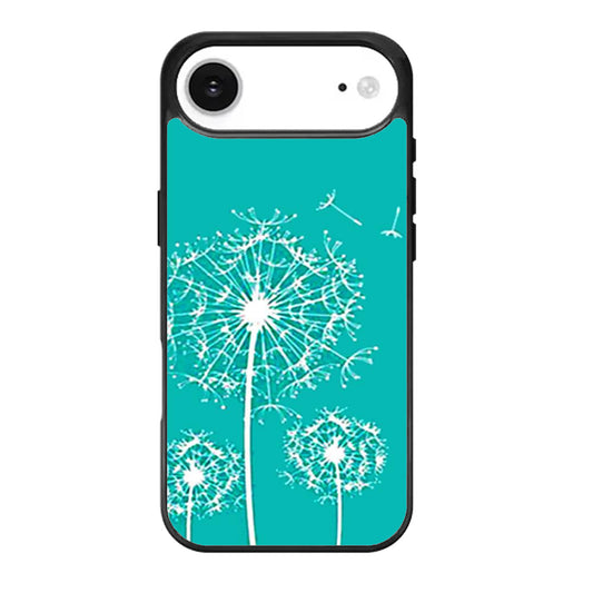 Dandelion Flowers On Tiffany Blue iPhone Air Case