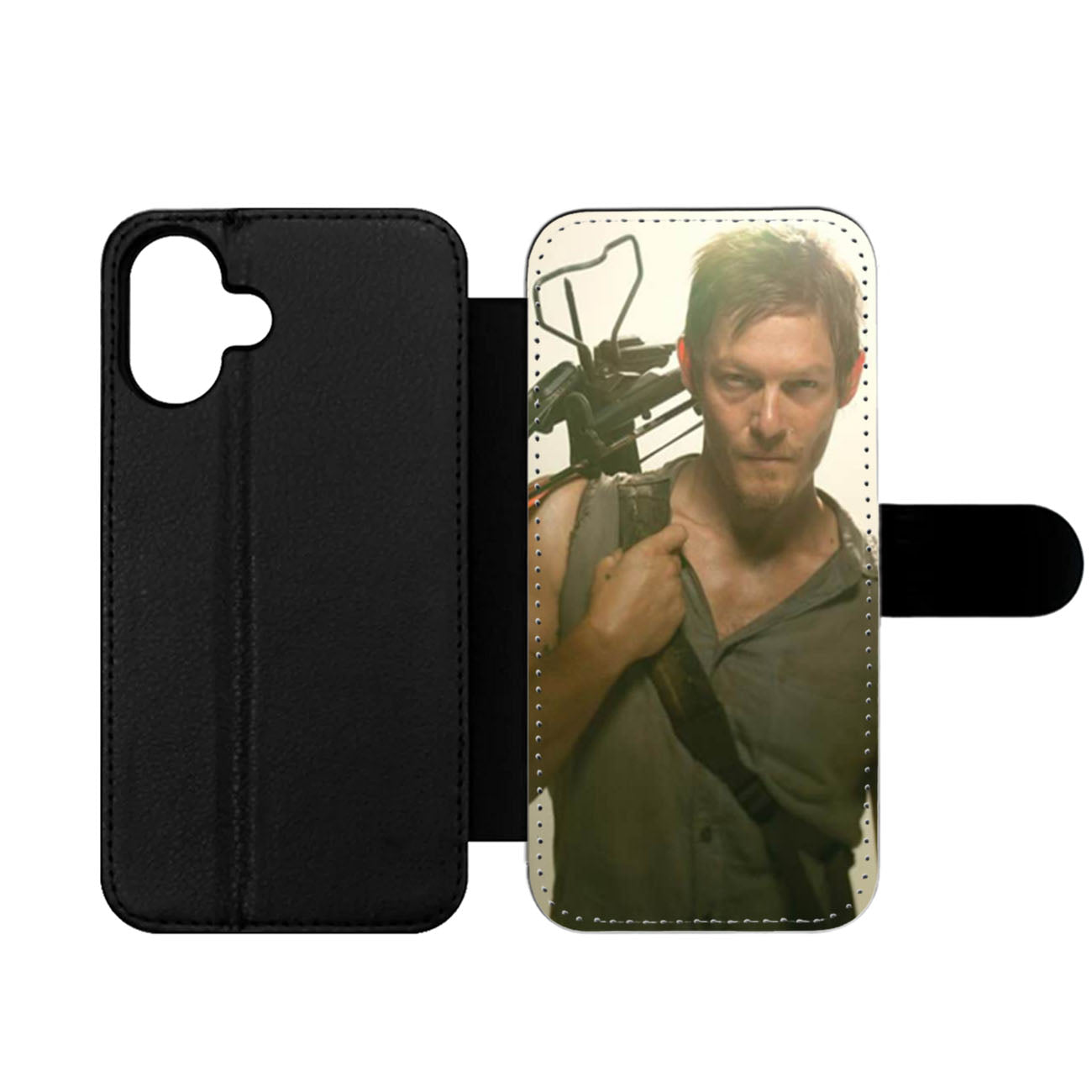 Daryl Dixon The Walking Dead Wallet iPhone Case