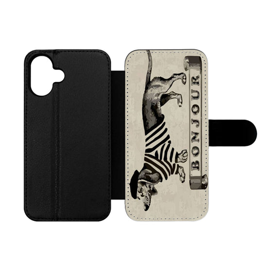 Daschund Bonjour Wallet iPhone Case