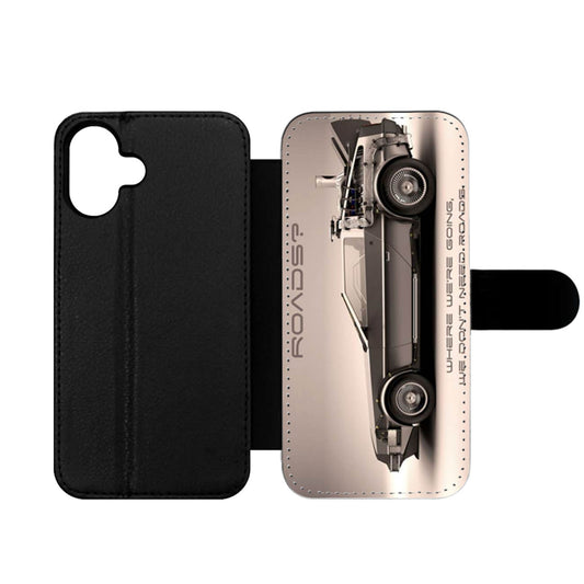 DeLorean DMC 12 Wallet iPhone Case