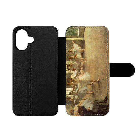 Degas Ballet Rehearsal Wallet iPhone Case