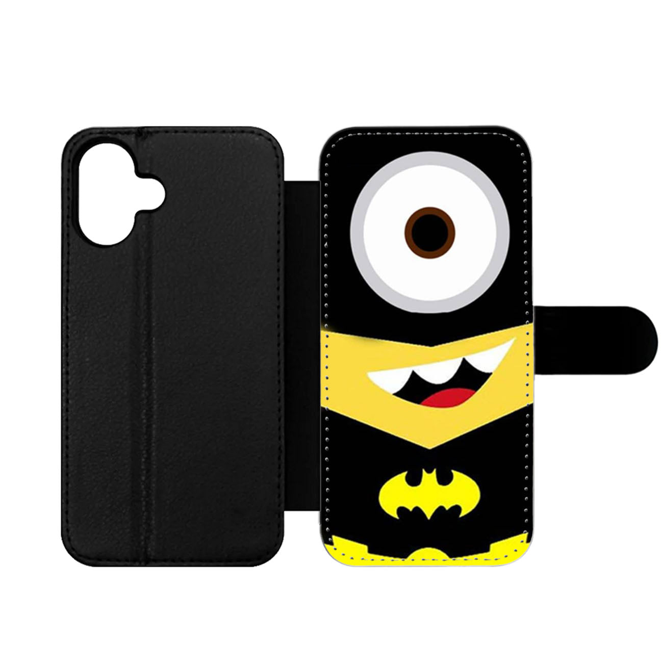 Despicable Me Minion batman Wallet iPhone Case