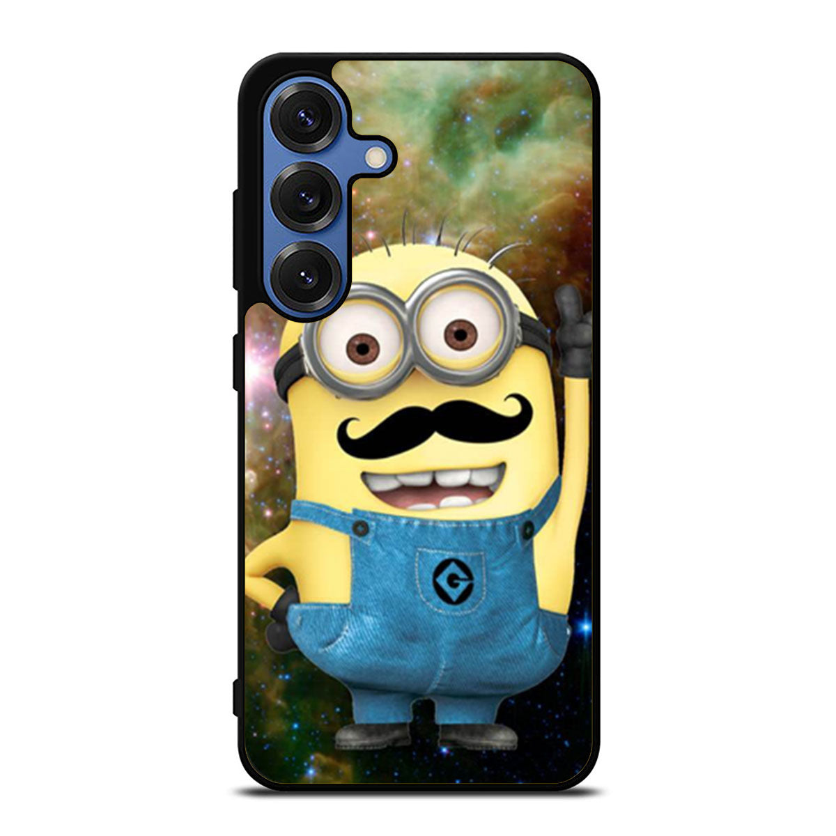 Despicable Me Minions Nebula Mustache Samsung S25 Ultra Case