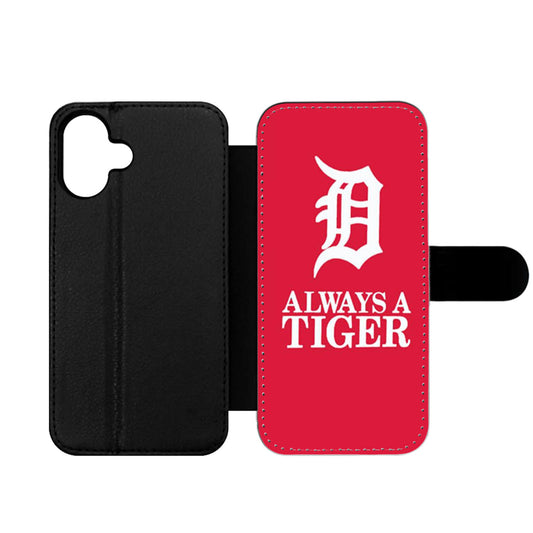 Detroit Tigers Logo Red Wallet iPhone Case