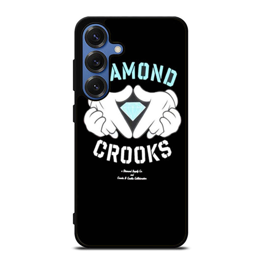 Diamond Crooks Samsung S25 Ultra Case