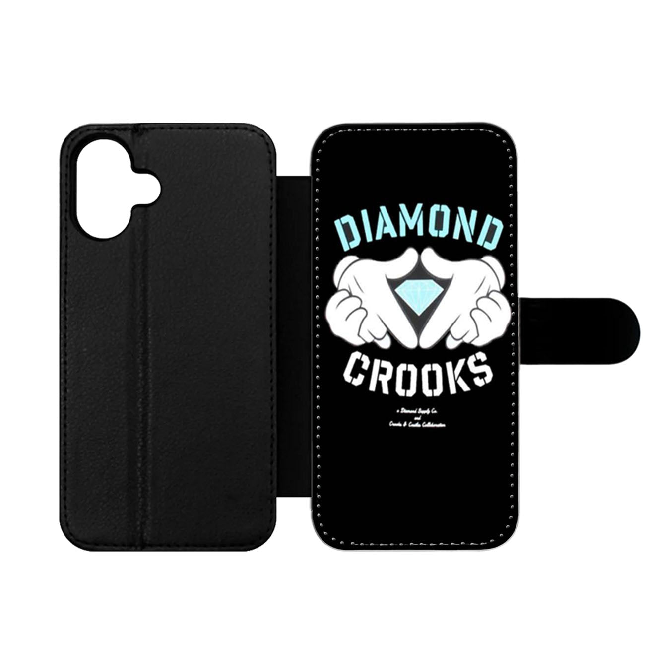 Diamond Crooks Wallet iPhone Case