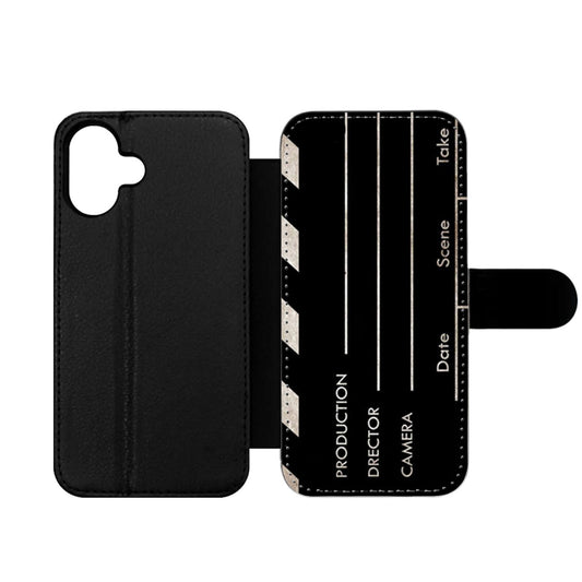Directors Movie Clapboard Wallet iPhone Case