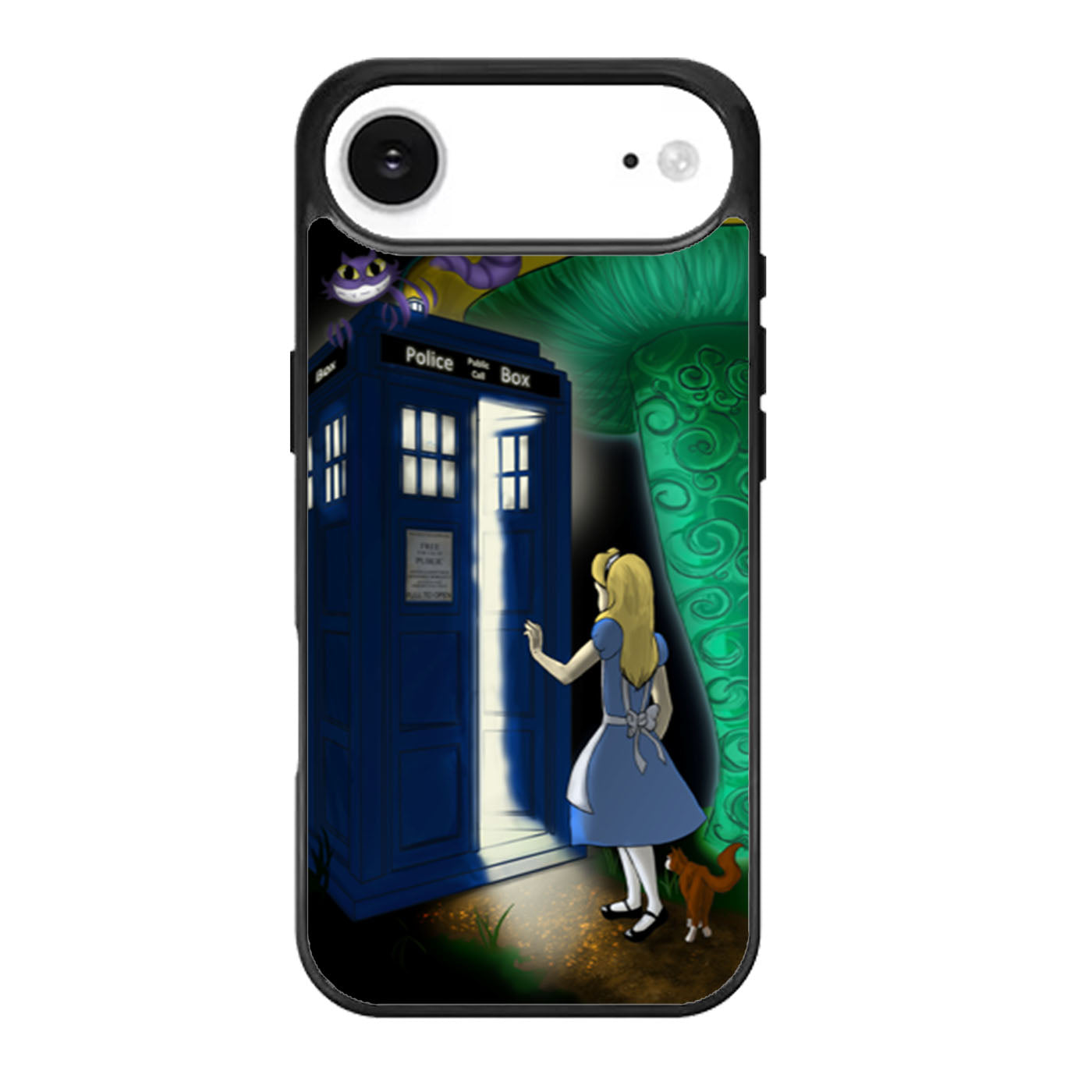 Disney Alice In Wonderland Tardis Doctor Who iPhone Air Case