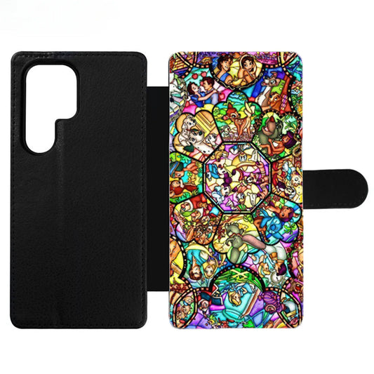 Disney All Character Two Wallet Samsung Case